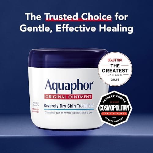 Aquaphor Advanced Therapy Healing Ointment Skin Protectant, 14 OZ | Clinically Proven Skin Protectant Moisturizer for Cracked, Irritated or Dry Skin Relief, Dye and Fragrance Free thumbnail 12