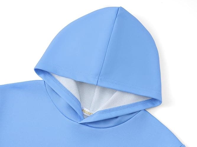 FOSTKU Novelty Print Hoodies for Boys - Soft Long Sleeve Pullover Shirt Size 6-18 thumbnail 3