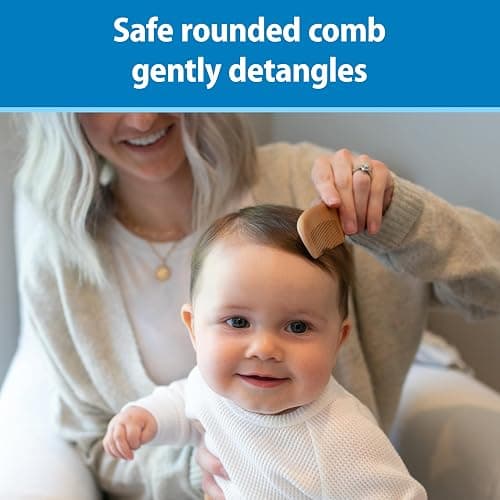 Dr. Brown's Baby Care Essentials Kit, Nail Scissors with Case, Nasal Aspirator, Cradle Cap Brush and Comb, BPA-Free thumbnail 7