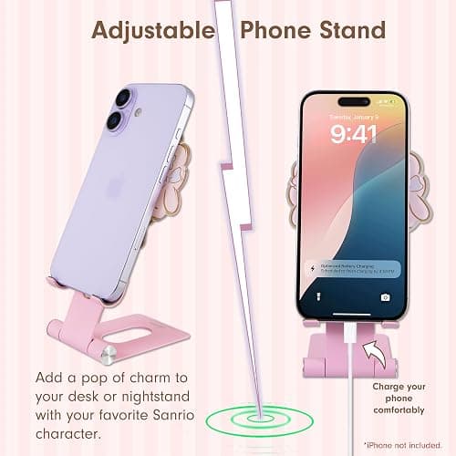 Sonix x Sanrio Character Phone Stand | Adjustable Cell Phone Holder, Desk Stand, Dock | My Sweet Piano thumbnail 4