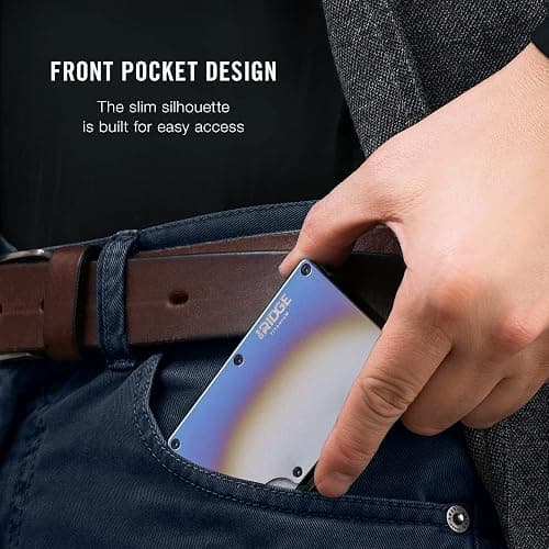 Ridge wallet (Burnt Titanium) thumbnail 8