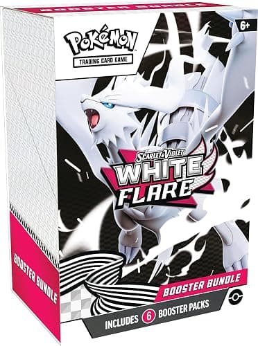 Pokemon TCG Scarlet & Violet 10.5 White Flare Booster Bundle Set - Image 1