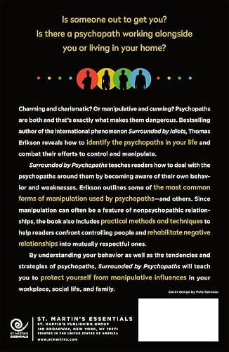 Surrounded by Psychopaths: How to Protect Yourself from Being Manipulated and Exploited in Business (and in Life) [The Surrounded by Idiots Series] thumbnail 2