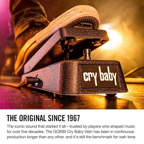 Dunlop Original Cry Baby Standard Wah (GCB95) thumbnail 2