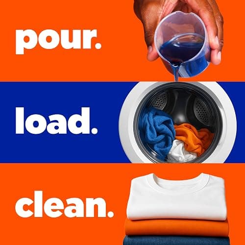 Tide Laundry Detergent Liquid, Original Scent, Works on 100% of Common Stains, Laundry Soap, Liquid Laundry Detergent, 100 Loads, 3.9 L thumbnail 11