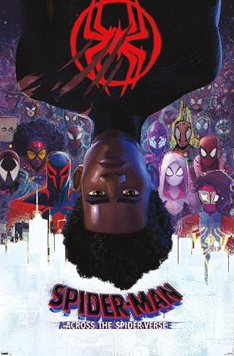 Marvel Spider-Man: Across the Spider-Verse - Official One Sheet Wall Poster, 34L" x 22.4W", Unframed Version - Image 1