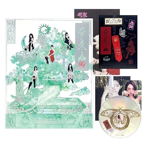 RED VELVET - 3rd Album [Chill Kill] (Photobook Ver. - Elements Ver.) Booklet + CD-R + Sticker + Postcard + Folded Poster + Photo Card + 2 Pin Badges + 4 Extra Photocards - Image 1