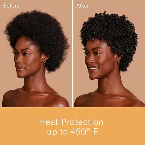Rizos Curls Multivitamin Leave-In Heat Protection Up to 450°F – Strengthen, Repair & Add Shine to Straight, Wavy, Curly, Coily Hair Types 1a–4c – Sulfate & Paraben Free thumbnail 4