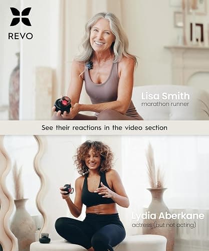 REVOMADIC REVO The Original 4-in-1 Smart Cupping Therapy Massager, Red Light Therapy for Targeted Pain Relief, Knots, Aches, Muscle Soreness, Circulation & Tighter Skin, Portable Cupping Kit thumbnail 6