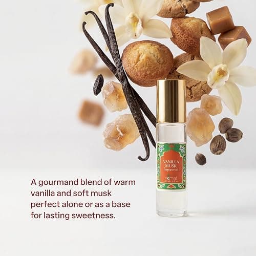 Nemat Vanilla Musk Perfume Oil Roll-On, 10 ml | Long Lasting, Alcohol Free, Essential Oil Based, Unisex, Roll-On Bottle thumbnail 4