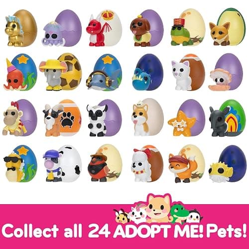 Adopt Me! Mystery Pets Blind Box Assorted 2-Pack - Series 5 - Exclusive Virtual Item Game Code - Collectible Mini Animal Toy Figure, Styles Vary - Christmas Stocking Stuffer Gift for Kids, Girls, Boys thumbnail 3