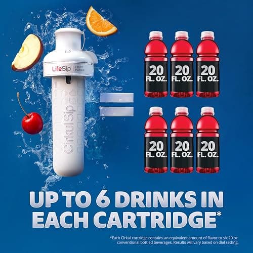 Cirkul Flavor Frenzy Bundle with 12 Flavor Cartridges, Zero Calories, and No Sugar Drink Mix thumbnail 7