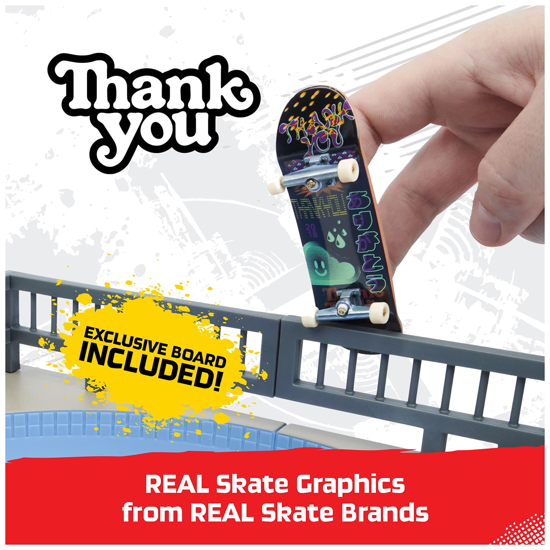 Tech Deck X-Connect Park Creator - Daewon Mega Bowl - customizable and buildable disaster with unique fingerboard thumbnail 2