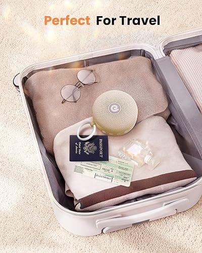 Dreamegg D11MAX, Portable White Noise Machine for Baby & Adults, Khaki | Sound Machine with 21 Soothing Sounds, USB Rechargeable, Powerful Battery, Ideal for Nursery, Travel, Home, Gift Choice thumbnail 6