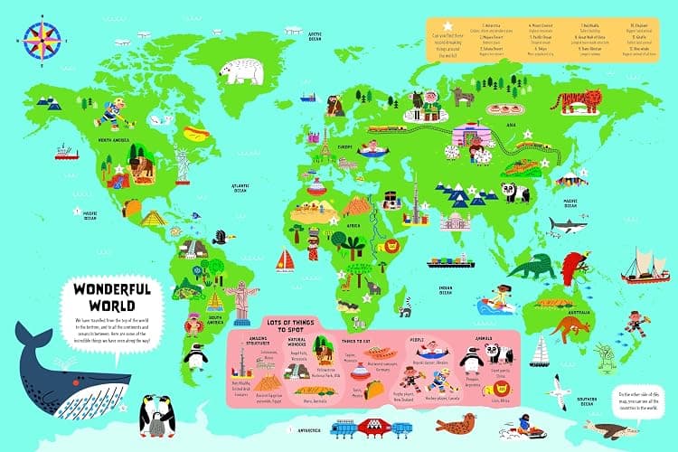 Lonely Planet Kids My First Lift-the-Flap World Atlas thumbnail 7