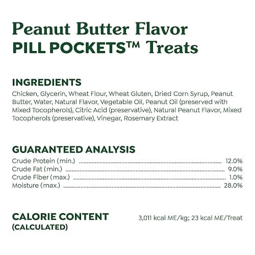 Greenies Pill Pockets for Dogs Large Size, Dog Treat Pouch for Capsule Medication, Peanut Butter Flavor, 7.9 oz. Pouch thumbnail 6