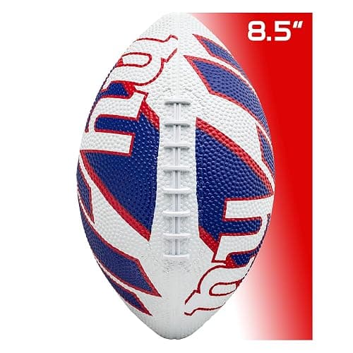 Franklin Sports NFL Team Footballs - Rubber Youth Mini 8.5" Balls - Junior Football + Air Pump - Official NFL Licensed thumbnail 6