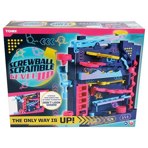 Screwball Scramble Level Up Kids Board Game- Timed Marble Run Obstacle Course Kids Games - Holiday Toys and Christmas Games - Toddler Ages 5 Years and Up thumbnail 6