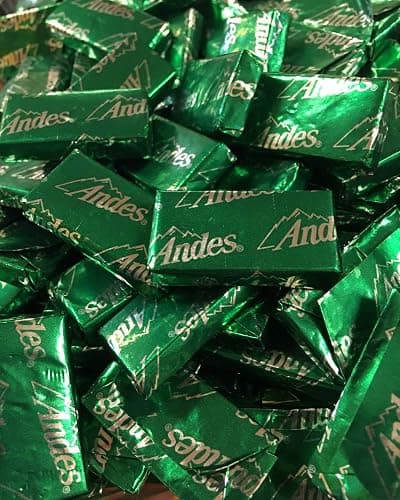 Andes Crème de Menthe 3 POUND Bulk After-Dinner Chocolate Mints - Image 1