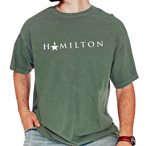 Hamilton Comfort Colors® Shirt, Broadway Musical Shirt, Vintage Theater Vibes Shirt, Historical Play Aesthetic Shirt, Dramatic Arts Shirt thumbnail 7