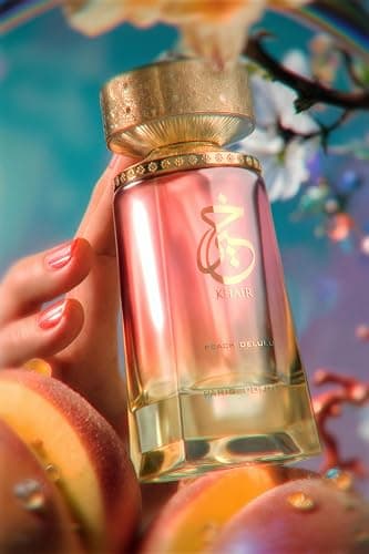 Paris Corner | Khair Peach Delulu Eau de Parfum for Women – 3.4 Fl Oz | Sophisticated Gourmand Perfume with Peach, Nectarine, Guava, Vanilla & Florals | Long Lasting Luxury Fragrance thumbnail 9