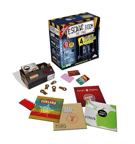 Escape Room The Game, Version 2 - with 4 Thrilling Escape Rooms | Solve The Mystery Board Game for Adults and Teens thumbnail 3