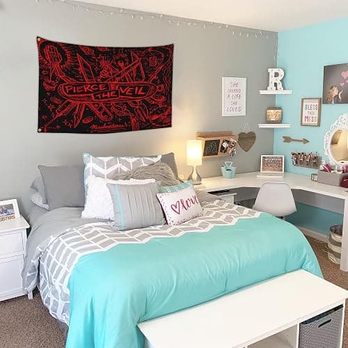 IOKEN Pierces the Veil Flag Tapestry Poster Banner 3x5 Ft Funny Flags for Teen Girls Room Bedroom College Dorm Meme Flags Man Cave Wall Art Decor Gifts thumbnail 3