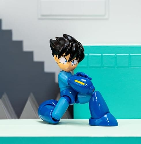 Jada Toys Mega Man Wave 3 Action Figure with Neo Metal Figure 1:12 Deluxe Scale 6" Tall, Fully Articulated, Collector Packaging thumbnail 9