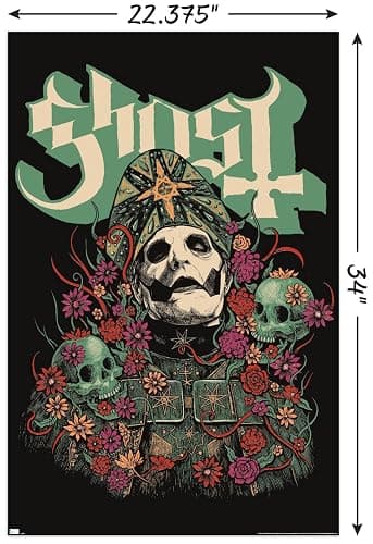 Ghost - Bliss Wall Poster, 34L" x 22.4W", Unframed Version thumbnail 3