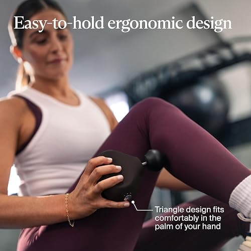 TheraGun Mini (3rd Generation) by Therabody – Ultra-Portable Massage Gun and Travel Essential for Fast, Effective Pain and Tension Relief Anywhere (Black) thumbnail 5