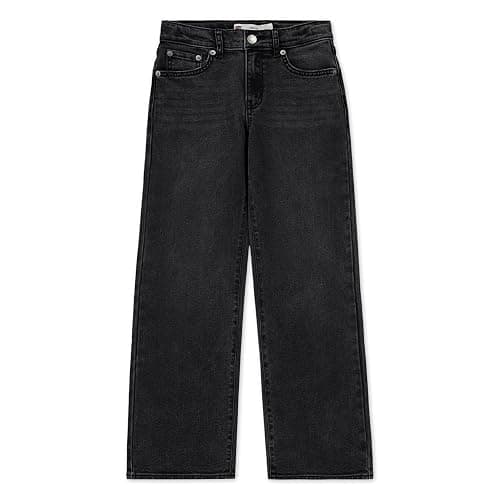 Levi's Girls' Wide Leg Jeans thumbnail 2