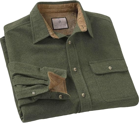 Legendary Whitetails Men's Flannel Shirt Long Sleeve Button Down 100% Cotton thumbnail 6