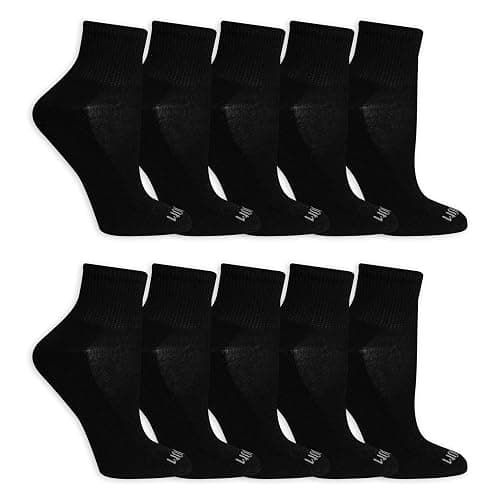 Fruit of the Loom Women's Everyday Active Sport Ankle Socks (10 Pack) - Image 1