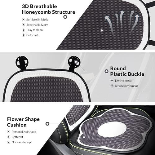 Car Seat Covers Full Set, Front and Back Row thumbnail 3