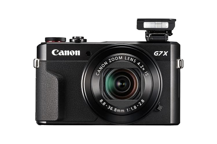 Canon PowerShot G7X Mark II - Black (Renewed) thumbnail 2