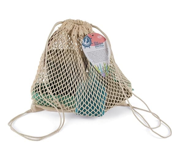 Dantoy: Blue Marine Toys - Boat & Sand Playset - 5pcs, Recycled Maritime Gear, Beach-Pool-Bath-Sandbox, Reusable Net Backpack, Kids & Toddlers Ages 2+ thumbnail 5