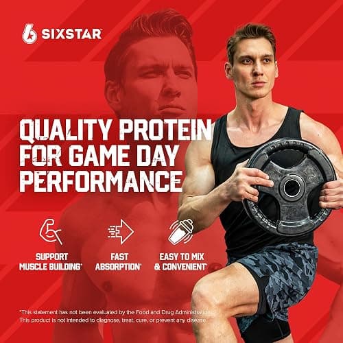 Six Star Whey Protein Powder Plus - Vanilla Cream, 1.8LB | Muscle Building & Recovery Formula with Whey Protein Powder, BCAAs, 30g Protein - Post-Workout Supplement thumbnail 2