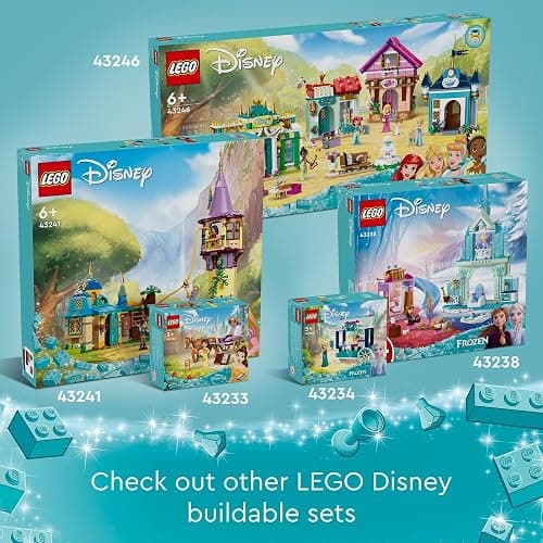 LEGO Disney Frozen Elsa’s Frozen Princess Castle Building Toys Set - Frozen Toys for Kids, Girls & Boys, Ages 4+ - Birthday Gift Idea - 43238 thumbnail 6