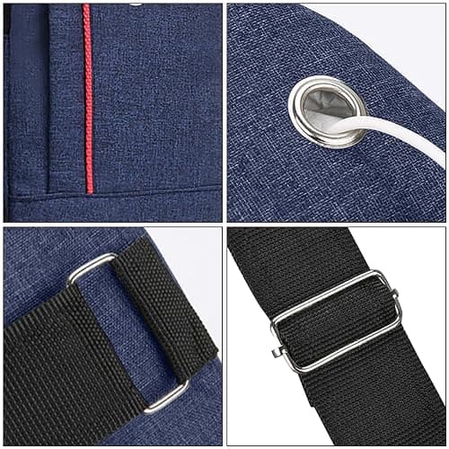 Crossbody Bags for Women Men Shoulder Backpack Messenger Phone Bag Handbag Sling Chest Pack for Hiking Traveling Camping thumbnail 6