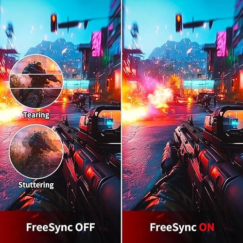 SANSUI 27 Inch WQHD 2560X1440 Curved Gaming Monitor, 180Hz MPRT 1ms Computer Monitor,HDMI2.0 * 2, DP1.2 * 2, Freesync, Curved 1500R, 5000:1 Contrast Ratio, 120% sRGB,HDR(ES-G27C1Q DP Cable Included) thumbnail 5