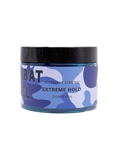 Combat Gel extreme hold hair gel (250 ML, Blueberry) thumbnail 3