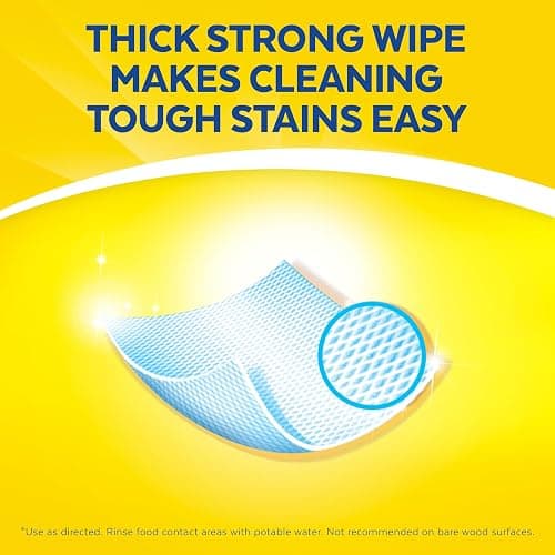 Lysol Disinfecting Wipes, Thick Cleaning Wipes with Micro Pocket Design for Home & Electronics, Kills 99.9% of Germs, Removes Allergens, Citrus Scent, 6 x 75 Count (450 Total Wipes) thumbnail 3