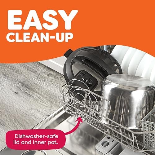 Instant Pot Duo 7-in-1 Mini Electric Pressure Cooker, Slow Rice Cooker, Steamer, Sauté, Yogurt Maker, Warmer & Sterilizer, Includes Free App with over 1900 Recipes, Stainless Steel, 3 Quart thumbnail 8