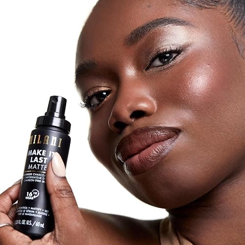 Milani Setting Spray + Primer, Make It Last Matte- Oil Absorbing Charcoal Formula to Control Shine, Matte Finish Setting Spray for Makeup and Primer for Oily Skin, Prime +Correct + Set, 2.03 Fl. Oz thumbnail 4