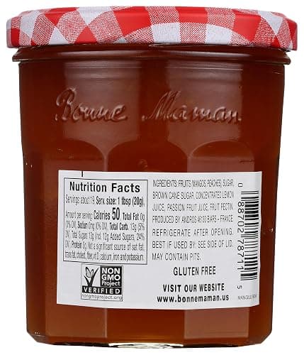 Bonne Maman, Preserves Mango Peach, 13 Ounce thumbnail 3