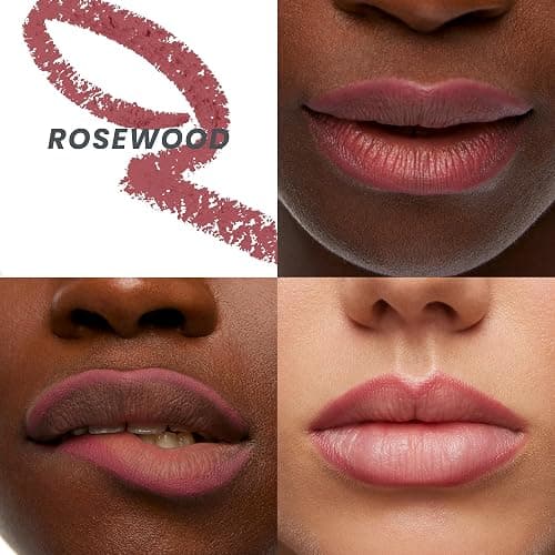 Wonderskin Lipliner Pencil - 360 Contour Lipliner, Long Lasting, Sharpenable, Waterproof and Transfer-Proof Nude Lip Liner Pencil (Rosewood) thumbnail 2