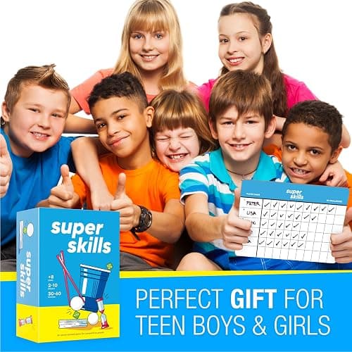Super Skills - Action Game for Competitive People - Beat Your Friends at 120 Challenges - Fun Group Activity for Family Night or Party with Kids, Teen thumbnail 6