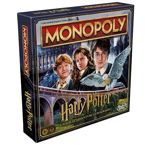 Monopoly Harry Potter Edition Board Game | A Magical Adventure at Hogwarts | Ages 8 and Up | 2 to 6 Players | Family Games | Gifts for Kids and Adults thumbnail 17