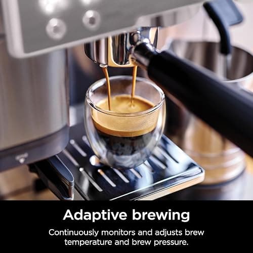 Ninja Luxe Cafe Premier Series, Espresso Machine, Drip Coffee, Rapid Cold Brew, Integrated Grinder, Hands-Free Frother, with Knock Box, Water Filter, Cleaning Tablets, Descaler, ES601GM thumbnail 8