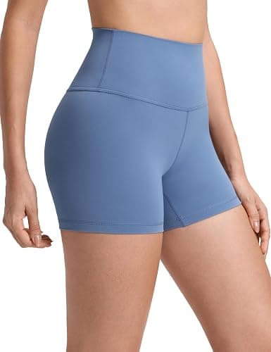 CRZ YOGA Butterluxe Biker Shorts 4'' - High Waisted Booty Workout Volleyball Yoga Womens Spandex - Image 1